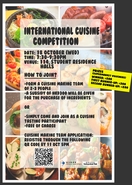 [UG] International Cuisine Competition