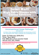 [UG] Joint Hall High Table Dinner with Career Advisors