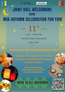 [UG] Joint Hall Welcoming cum Mid-Autumn Celebration Fun Fair