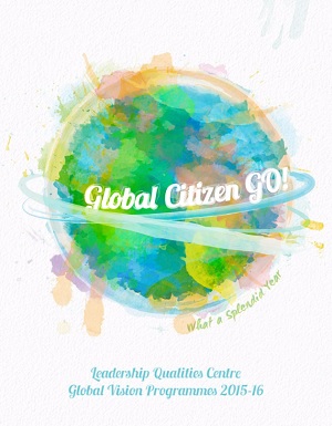 Global Citizen GO! Global Vision Programmes 2015-16 cover page