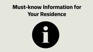 Must-know Info
