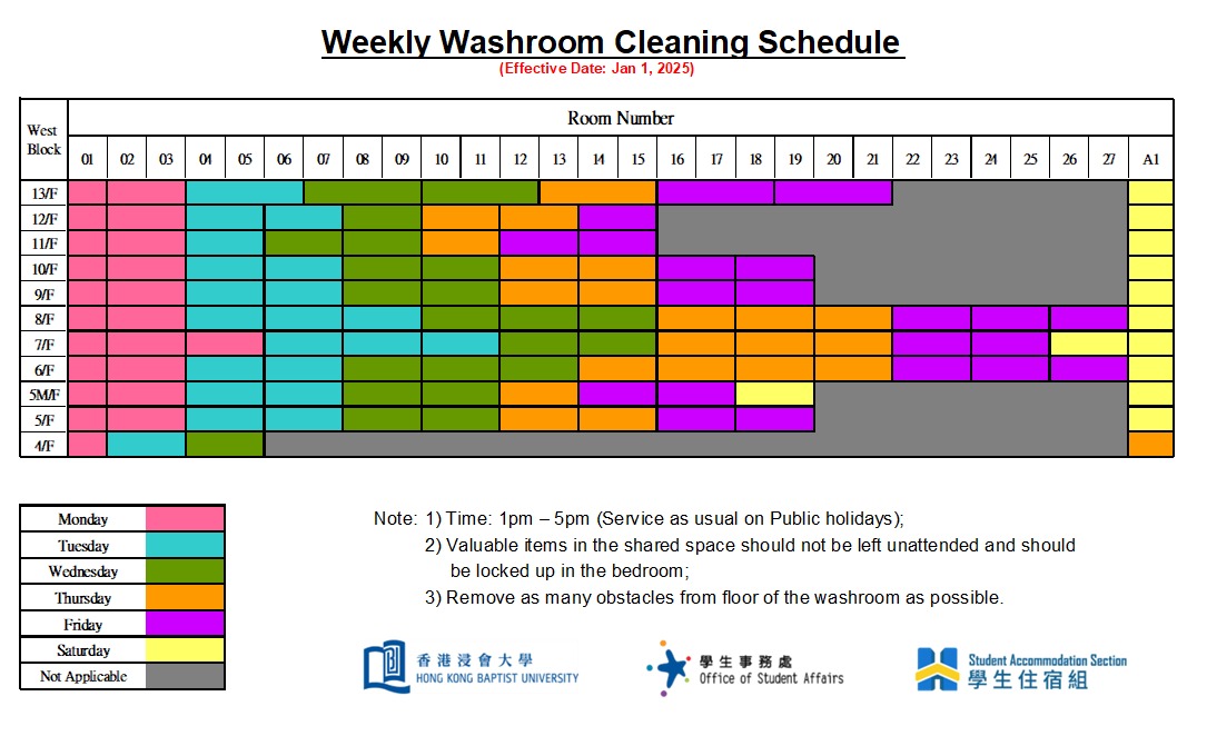 LSTCollege_Weekly Washroom Cleaning Schedule_2025-26