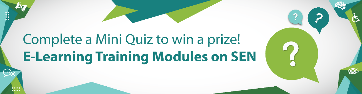 ACT NOW and WIN Prizes with our valuable e-Resource on SEN, Disability and Equality in HK Higher Education