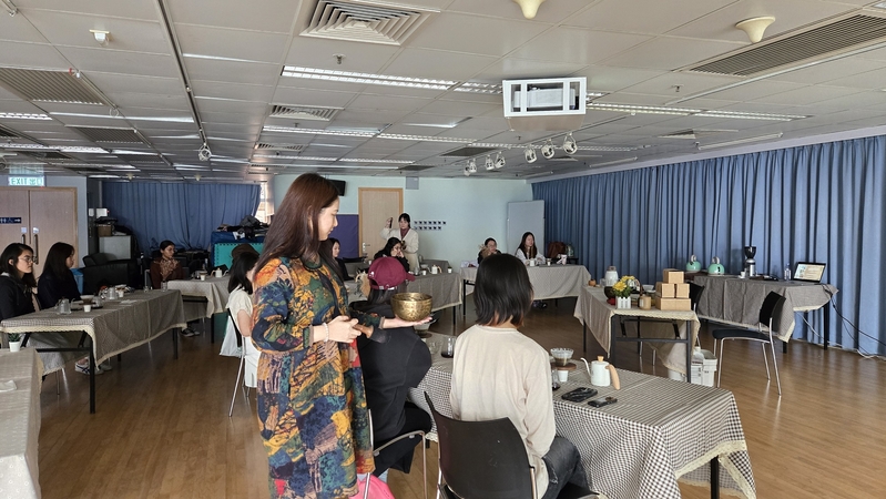 Mindfulness Workshop with Singing Bowl and Hand Drip Coffee