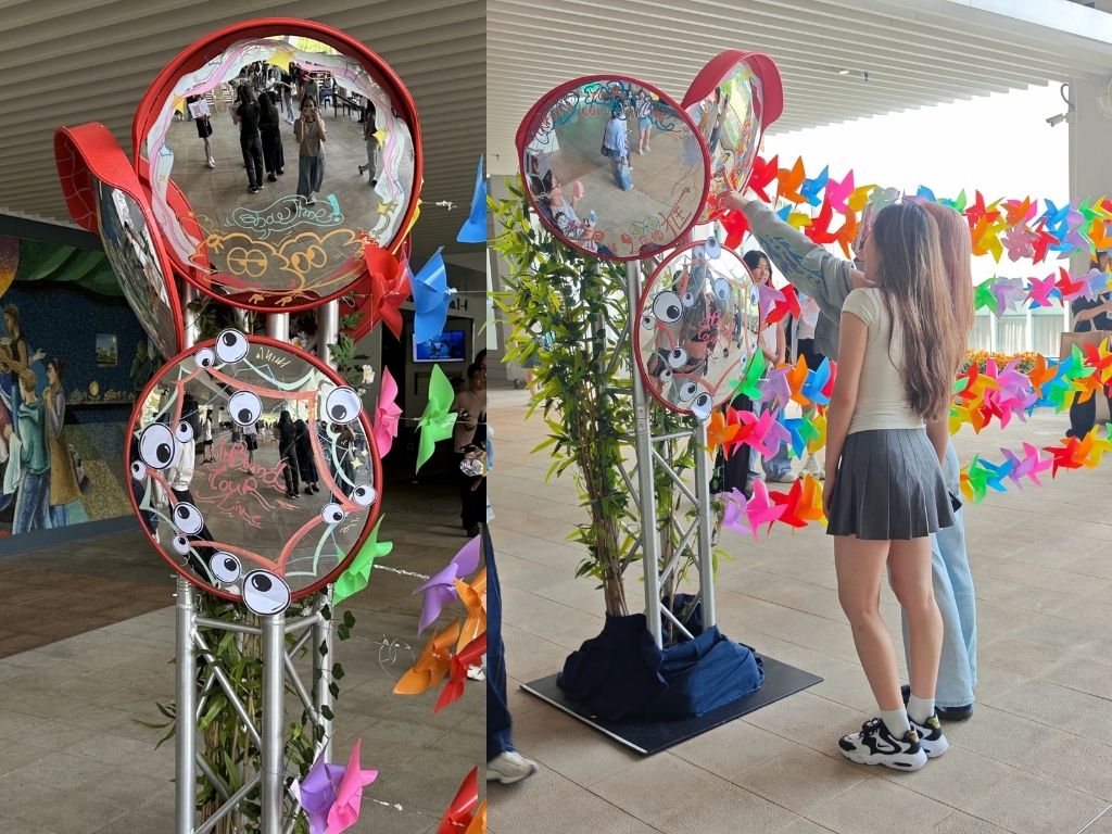 fish mirror event photo