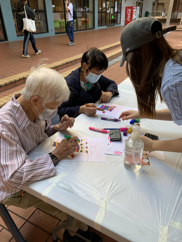 Image of Community Engagement Organisers: Positive Ageing Learners Programme (CEOs- PAL) - Collaborative Art Fair in Courtyard