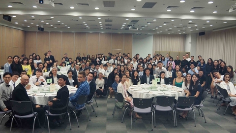 Joint Hall Round Table Banquet - group photo