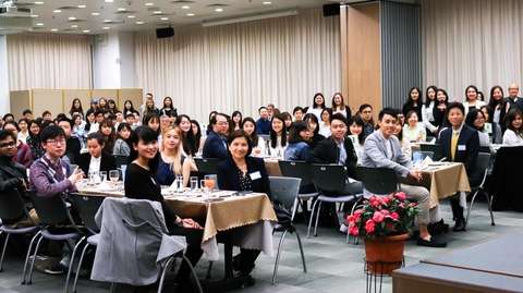 Joint Hall High Table Dinner with Career Advisors - group photo