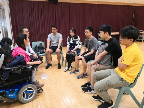 Image of Human Library - Sharing with Persons with Disabilities 「解讀人生」真人圖書館分享 