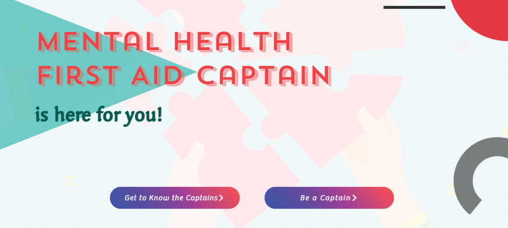 Mental Health First Aid Captain is here for you!