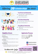The Zubin Foundation Scholarships for Ethnic Minorities 2022-23 (Deadline: 1 September 2022)