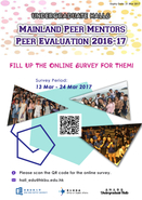 Residents' Feedback on Service Performance of Mainland Peer Mentors (2016-17 Second Semester)