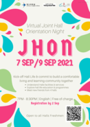 [UG] Virtual Joint Hall Orientation Night 2021-22
