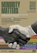 [UG] Minority matters: Creating a More Diverse and Inclusive Community with Experience from Singapore