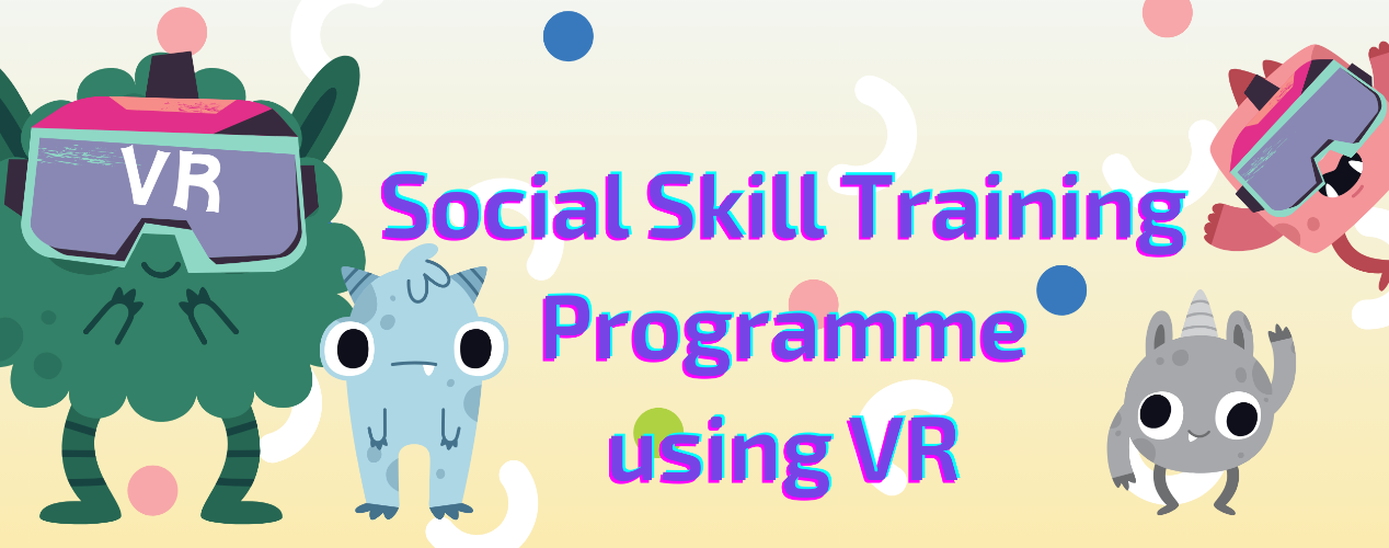 Social Skill Training Programme using VR Poster